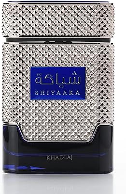 Khadlaj Shiyaaka Blue Eau De Parfum Spray for Men, 3.4oz