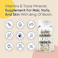 Moerie Ultimate Hair Boost Supplement for Women & Men - 60 Capsules — image 2