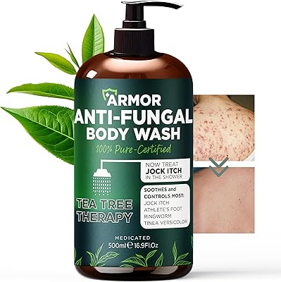 Terramed Antifungal Body Wash with Tea Tree Oil 16.9 oz