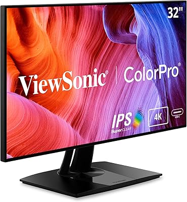 ViewSonic VP3268A-4K 32-inch 4K UHD IPS Monitor