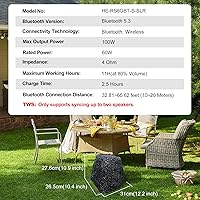 Herdio HE-RSGBT-S-SLR Rock Bluetooth Speaker — image 2