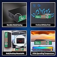 Reidubo 8-Port Gigabit PoE Switch 120W — image 6