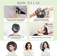 SHIHUANUO Hair Dye Shampoo 3-in-1 for Gray Hair Coverage (520mL, Brown) — image 6