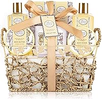 ArioseMonde Bath & Shower Spa Gift Basket Set, English Pear & Freesia, 9 Pcs — image 1