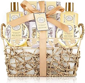 ArioseMonde Bath & Shower Spa Gift Basket Set, English Pear & Freesia, 9 Pcs Review