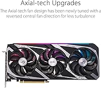 ASUS ROG Strix NVIDIA GeForce RTX 3060 V2 OC Edition 12GB Graphics Card — image 2
