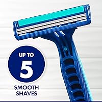 Gillette Sensor2 Plus Pivoting Head Men′s Disposable Razors 10 Count — image 3
