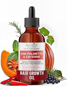 Botanical Green Care Saw Palmetto & Cayenne Hair Serum Review