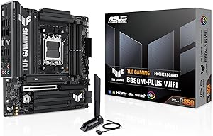 ASUS TUF Gaming B850M-PLUS WiFi Motherboard Review