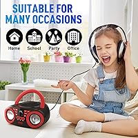 Pyle PHCD22.5 Portable CD Player Boombox — image 6