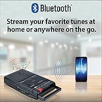 QFX RETRO-39 Portable Shoebox Cassette Tape Recorder — image 4