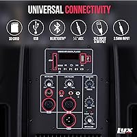 LyxPro SPA-12 12″ Portable PA Speaker — image 4