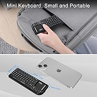 Miritz K808 Ultra-Thin Mini Keyboard with Touchpad — image 3