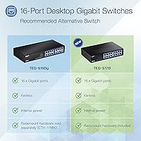 TRENDnet TEG-S17D 16-Port Gigabit Desktop Switch — image 2