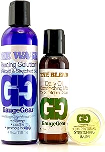 Gauge Gear Premium Stretched Ear Care Kit