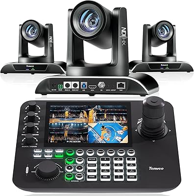 Tenveo VHD630A-NDI PTZ Camera Bundle