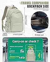 Lightweight Backpack for Women, Large Laptop Travel Backpack — image 2