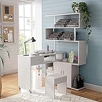 Kikihouse Manicure Table with Dust Collector — image 1