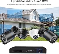 5iktery 3000TVL Home Security System 4-Camera Kit — image 4