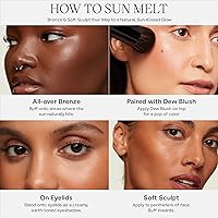 Saie Sun Melt Cream Bronzer - Dark Bronze (1 oz) — image 3