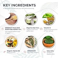 Foxbrim Naturals Coconut Milk & Honey Face Wash 4 fl oz — image 3