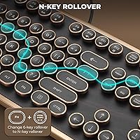 GLENCREAG RK104 Retro Mechanical Keyboard — image 4