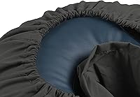 Body Linen Tranquility Microfiber Massage Sheet Set - Black — image 5