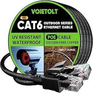 VOIETOLT Cat 6 Outdoor Ethernet Cable 100FT Review
