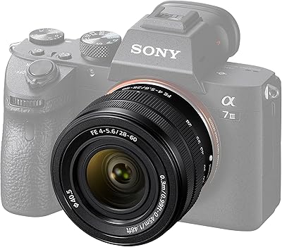 Sony FE 28-60mm f/4-5.6 Full-Frame Compact Zoom Lens