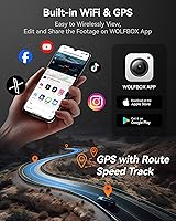 WOLFBOX i07 3 Channel Dash Cam — image 6