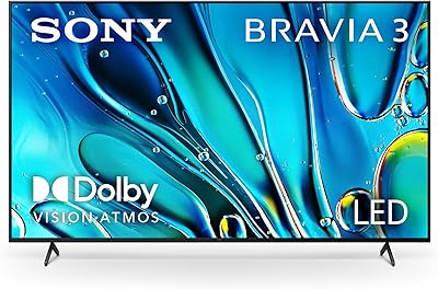 Sony 75-Inch 4K Ultra HD BRAVIA 3 LED Smart TV (K-75S30)
