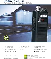 Uniden PRO401HH Handheld CB Radio — image 3