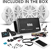BOSS Audio Systems ASK904B.64 Marine Speakers & Amplifier — image 6