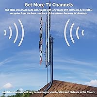 Antennas Direct DB8e 8-Element Bowtie UHF Outdoor HDTV Antenna — image 3