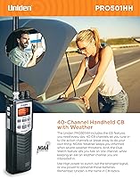 Uniden PRO501HH Handheld CB Radio — image 3