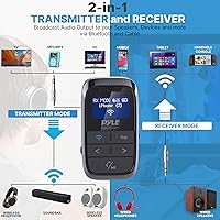 Pyle PDWM17BT Wireless Bluetooth Transmitter Receiver — image 4