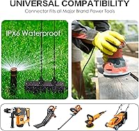 MELAUDI Outdoor Power Strip 50FT Extension Cord — image 7