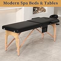 civama Portable Massage Table Black — image 2