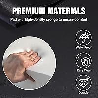 PENNYNANA Salon Booster Seat Leather Cushion for Kids, Black — image 5