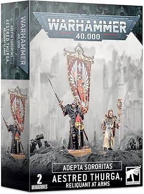 Games Workshop Warhammer 40,000 Adepta Sororitas Aestred Thurga Relinquant at Arms