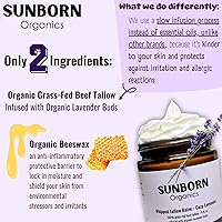 Sunborn Organics Pure Whipped Tallow Balm, Cozy Lavender, 4oz — image 6