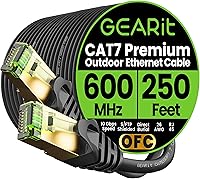 GEARit Cat7 Outdoor Ethernet Cable 250ft — image 1