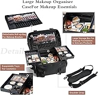 Costravio Travel Makeup Bag on Wheels — image 2