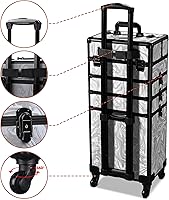 Byootique Rolling Makeup Cart - CoyoteButtes Graystone — image 9