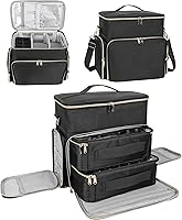 Nail Polish Organizer Case, Large Capacity for 64 Bottles — image 1