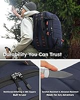 Tolaccea Carry on Travel Backpack 40L-50L for Men & Women — image 9