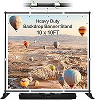 FUDESY 10x10 ft Backdrop Banner Stand — image 1