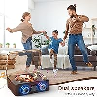 Lehwey Portable CD Player Bluetooth with Speakers — image 4