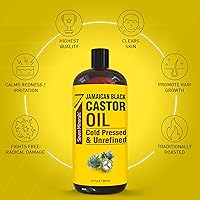 Seven Minerals Pure Jamaican Black Castor Oil 32oz — image 2
