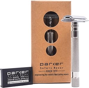 Parker 64S Stainless Steel Handle Double Edge Safety Razor Review